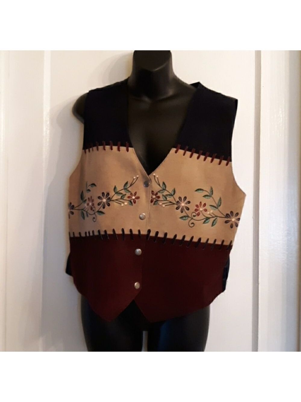 Leather Tantrums design  Vest